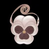 Toto Purse | Violette | Rose Metallic Leather