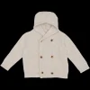 Tristan Merino Wool Cardigan | White Sand Melange