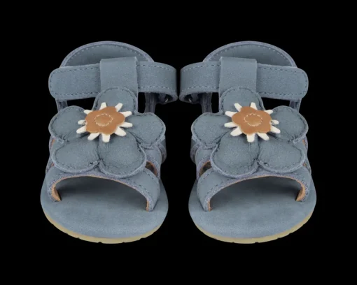 Tuti Fields Sandals | Forget Me Not | Petrol Nubuck