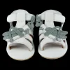 Tuti Sky Sandals | Grasshopper | Light Grey Nubuck