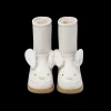 Wadudu Exclusive Boots | Rabbit | Off White Leather