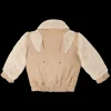 Yuki Leather Jacket | Fluffy Bunny | Light Rust Leather