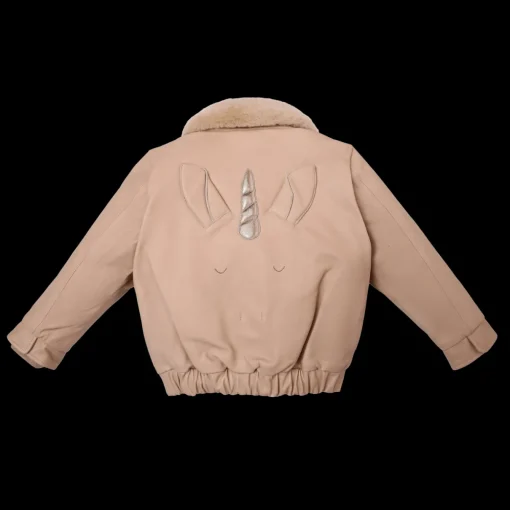 Yuki Leather Jacket | Unicorn | Powder Cream Leather